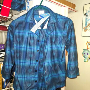 3 Sets    2 pcs. Kids  flame resistant pajamas, size 5&6 see description below .